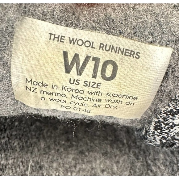 Allbirds Women WR Wool Runner Sneakers Size 10 Grey Merino Travel Shoe Comfort - Picture 11 of 12
